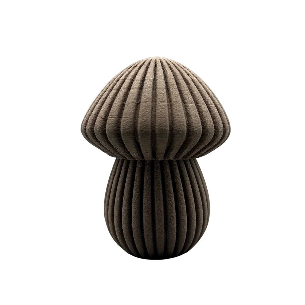 Waldwunder-Pilze aus Holzfaser, handwerklich gefertigte 3D-Druck Deko.